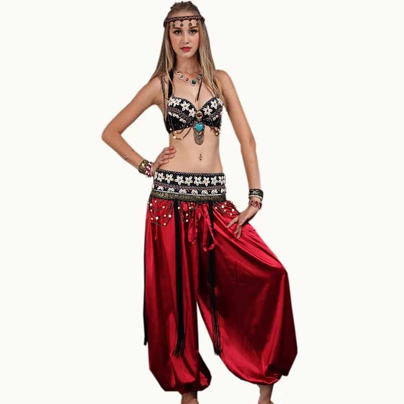 Belly Dance Harem Pants & Top Costume Set | the Belly Basic
