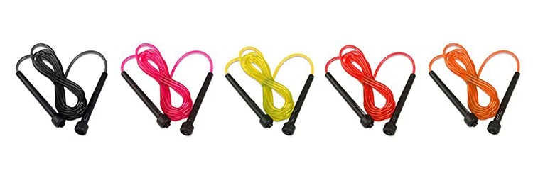 Печатный бренд на ручке, красочная дешевая фитнес-Скакалка Из ПВХ