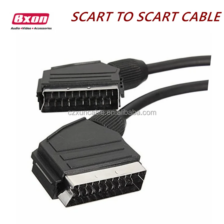 21 Pin Fully connected Scart to Scart Cable/Lead 1.5m 