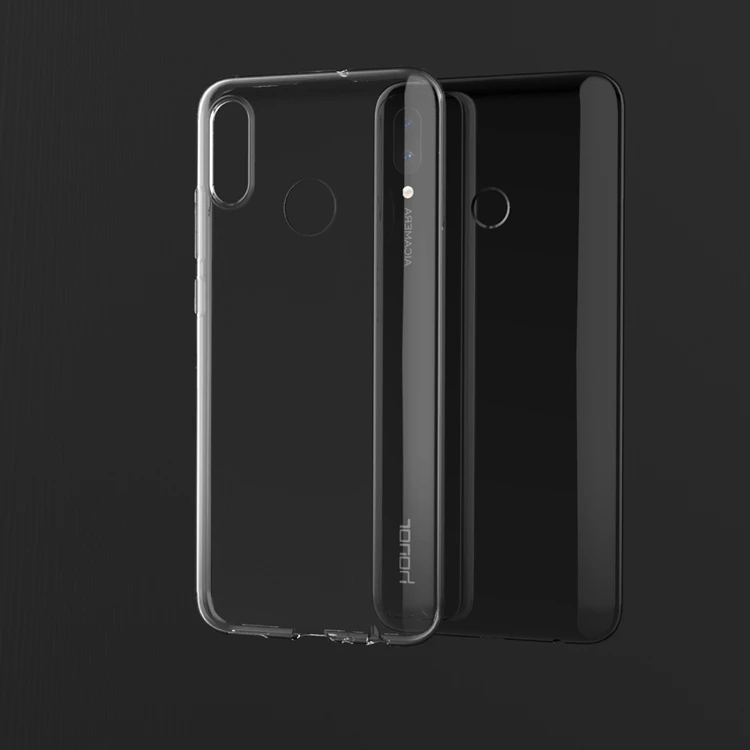 Silicona transparente ultra delgada suave TPU caso volver cubrir para Huawei P Inteligente/disfrutar de 7S