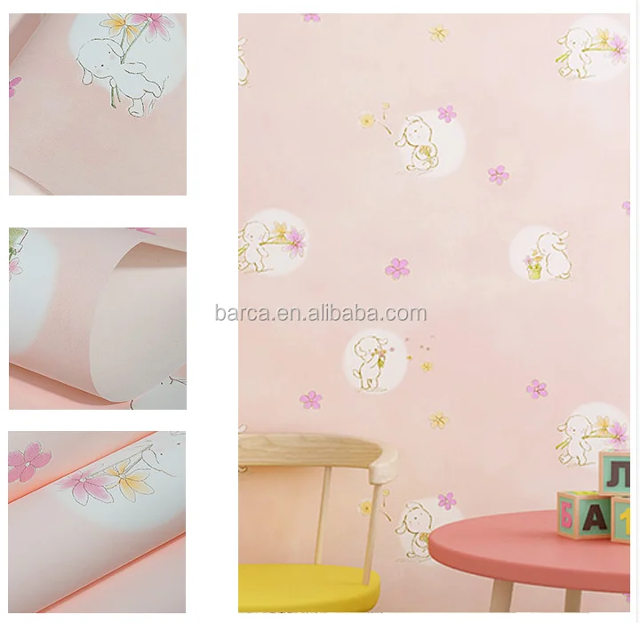 Papier Peint Intisse Motif Lapin Tapisserie De Decoration Pour Chambre De Bebe Buy Papier Peint Decor A La Maison Papier Peint Bebe Mignon Papier Peint Chambre Bebe Product On Alibaba Com