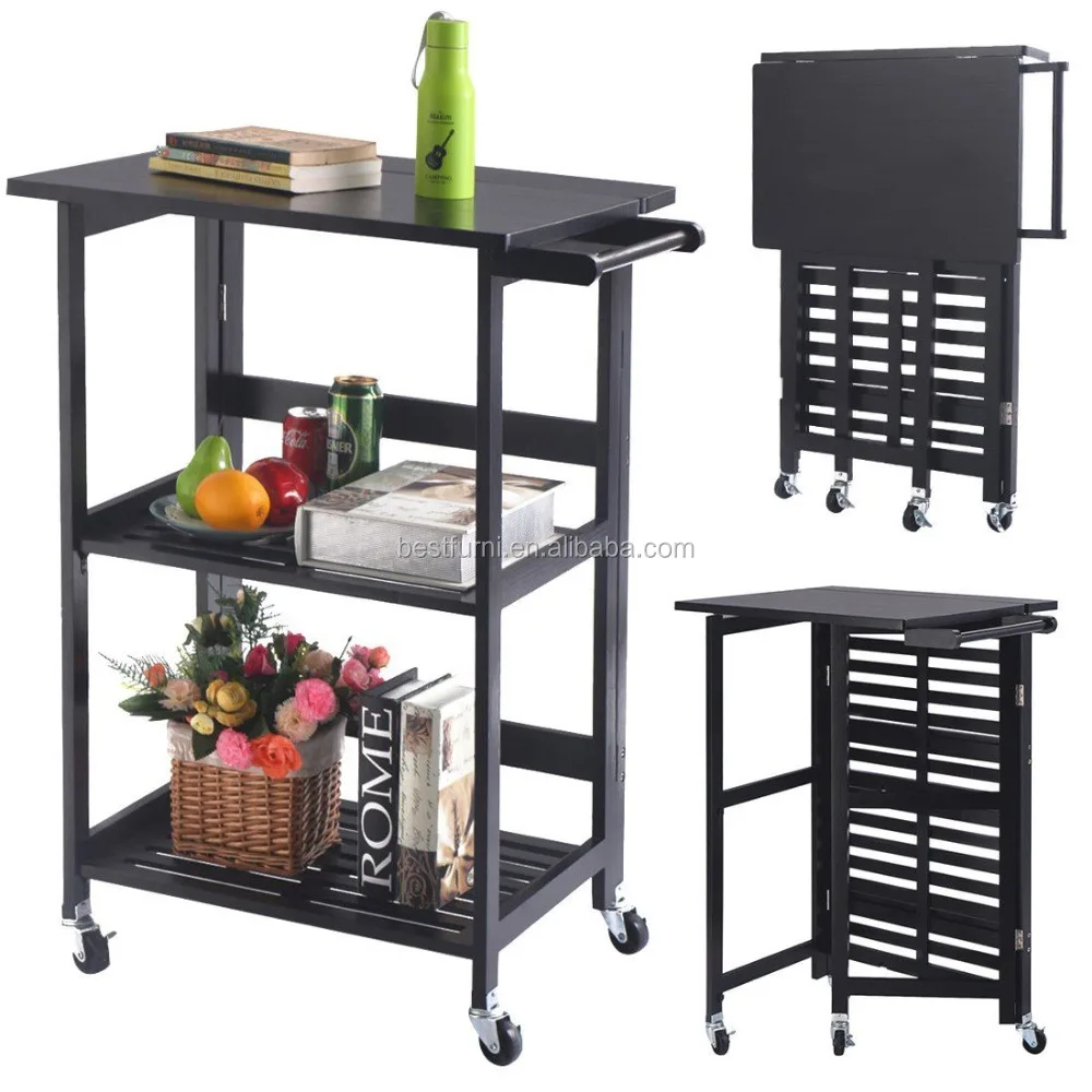 New Products Foldable Kitchen Serving Trolley Cart Buy Foldable Kitchen Trolley Foldable Kitchen Trolley Foldable Kitchen Trolley Product On Alibaba Com
