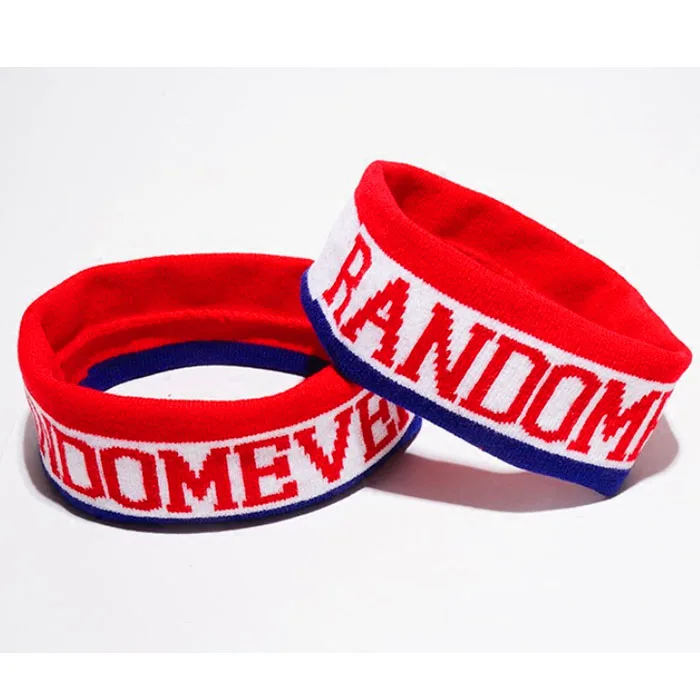 Жаккардовые эластичные широкие повязки на голову под заказ от производителя оптовая продажа спортивных модных