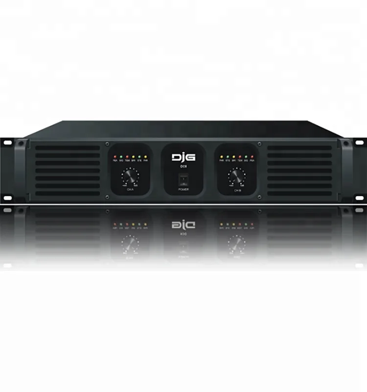 DC4 Professional 4-Channel Amplifier - 400W RMS Per Channel, up to 1600W Bridged
