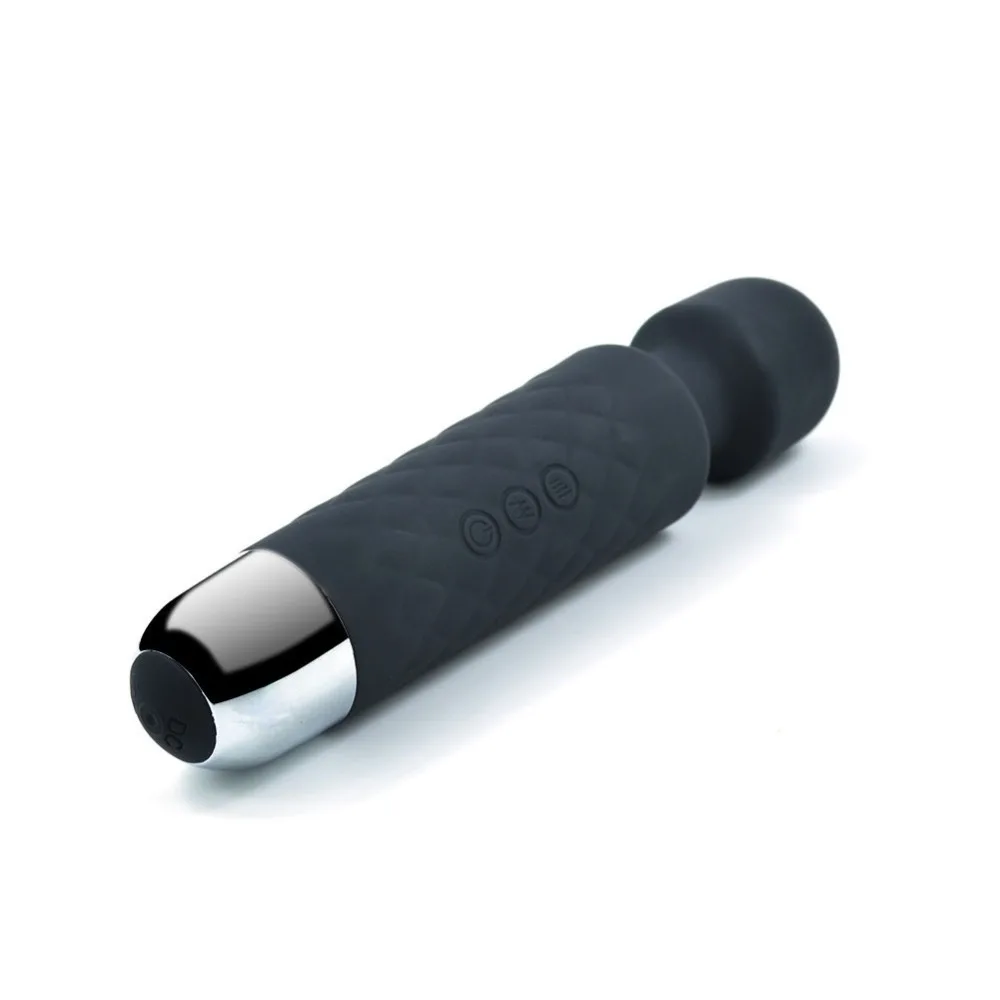 20 Arten Vibrations-Silikon-Sexspielzeug für den Körper,  G-Punkt-Stimulator, Erotik-Massagestab-Vibrator für Frauen