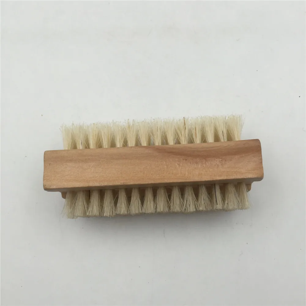 high quality natural wooden nail brush