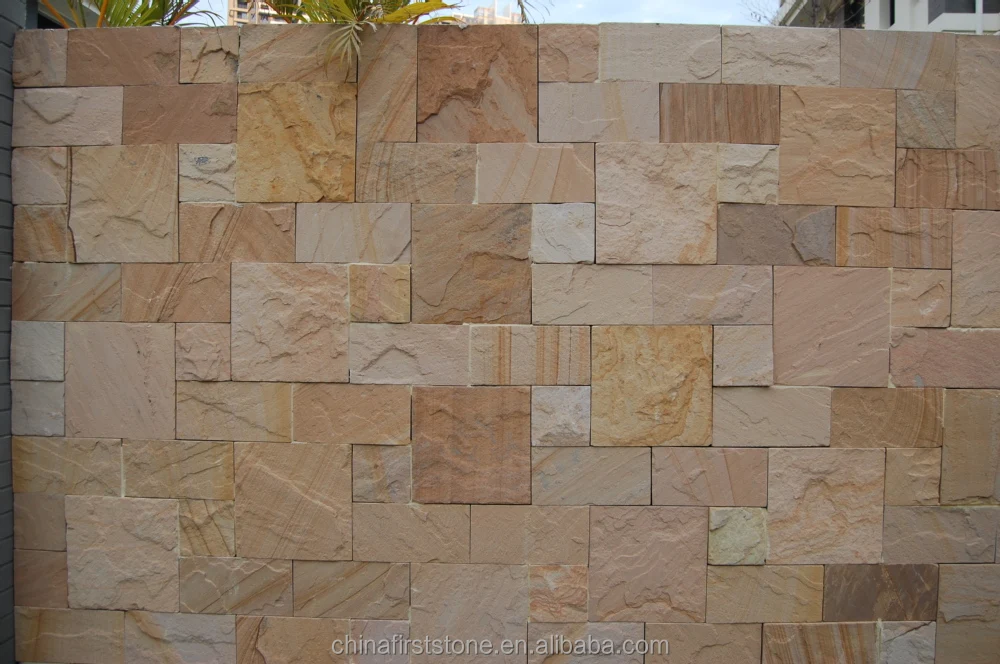 Cheap Sandstone Surface Cladding Exterior Wall Panels Tile