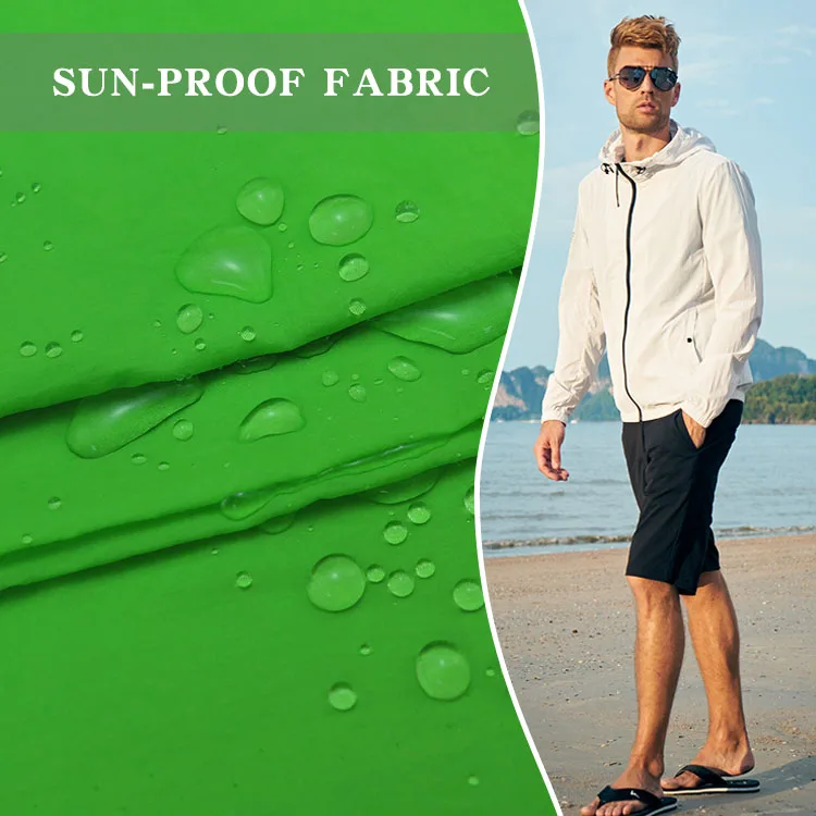 Оптовая продажа, в наличии, простая нейлоновая водонепроницаемая ткань 20D с морщинами, 100%, используется для защиты одежды от солнца, ветровки и т. Д.