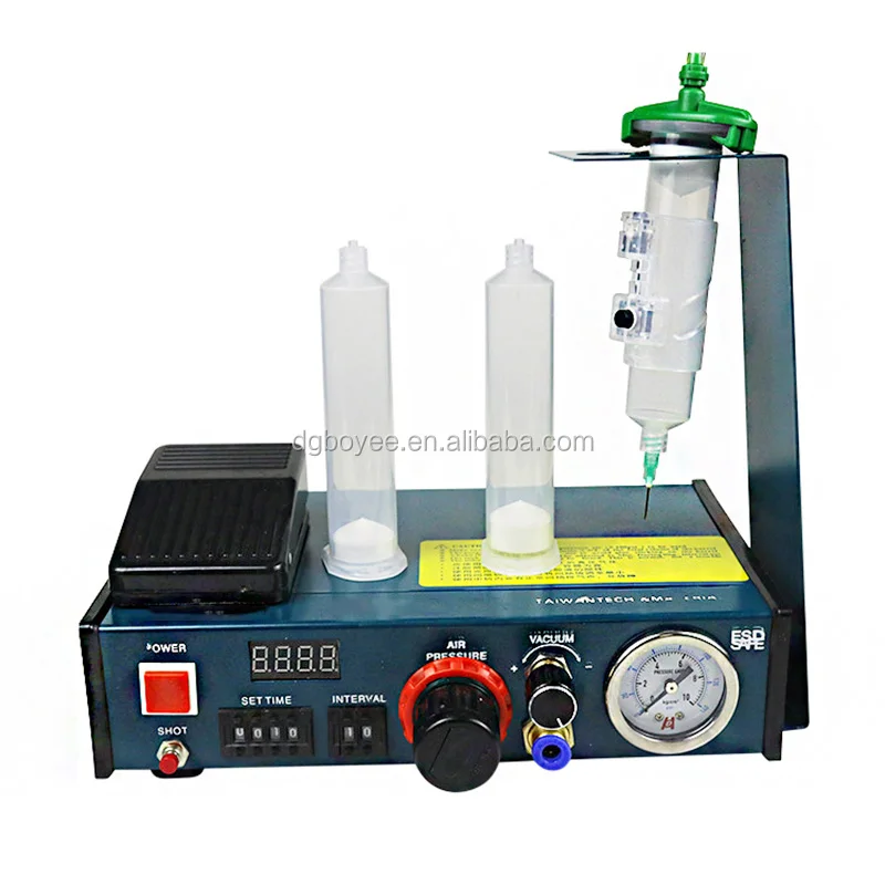 Glue Dispenser machine Liquid Semi Automatic Dispensing 983A 220V Auto Glue  Dispenser 983A Dispensing system