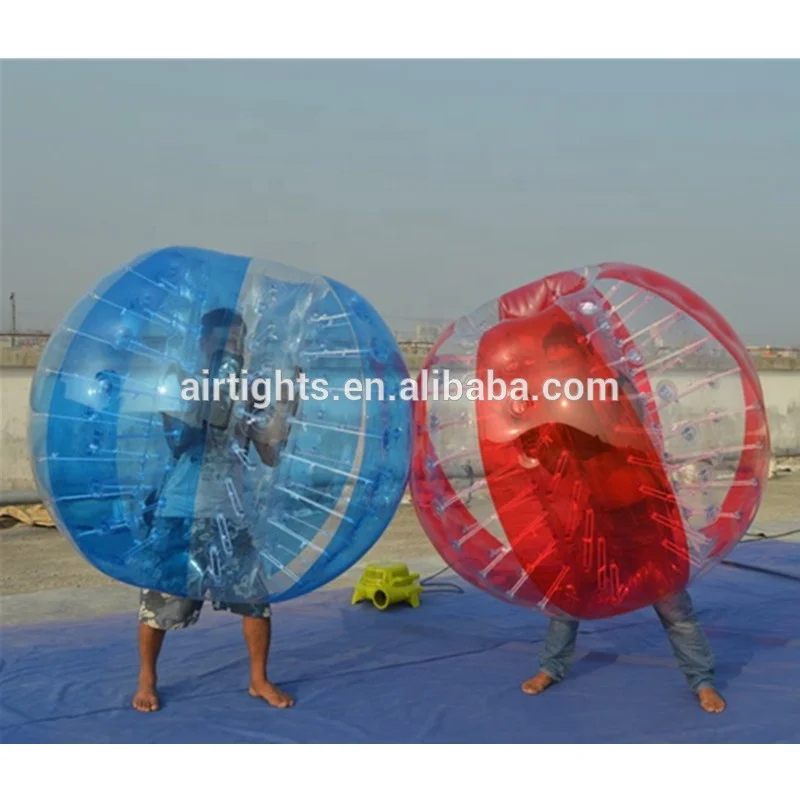 1.7m body bubble ball big adult inflatable TPU bumper soccer ball sale