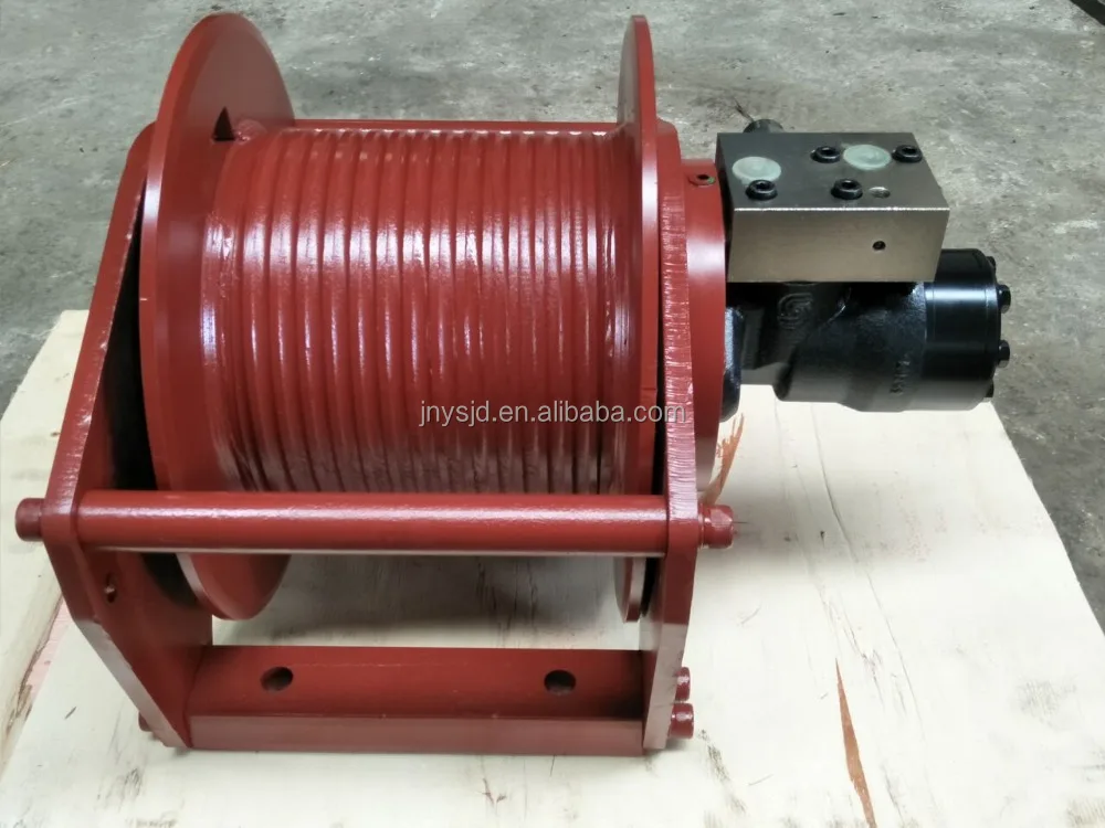 Portable Small Hydraulic Winch with danfoss Motor
