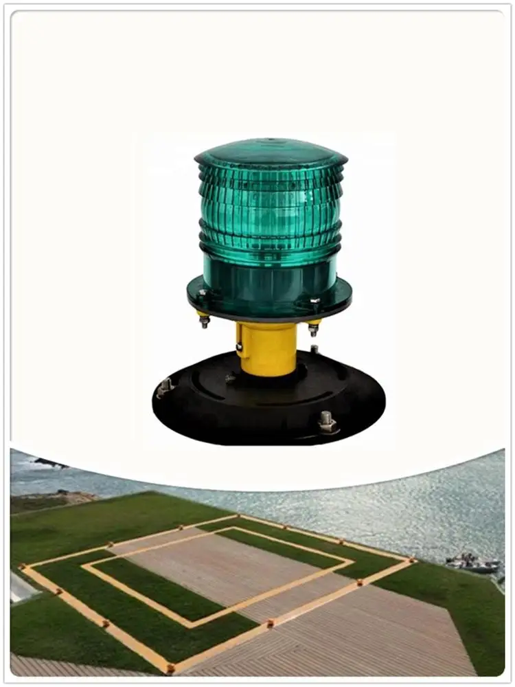 Heliport TLOF периметр освещения солнечной энергии светодиодный свет аэропорта