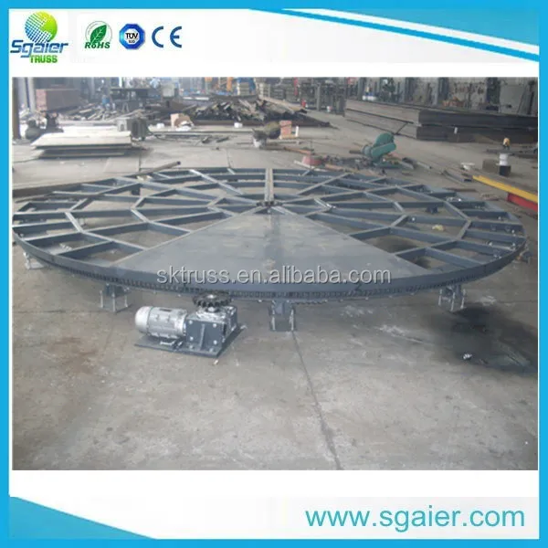 Cheap Price Rotating Stage 360 Degree Revolving Stage for Car Show Stage