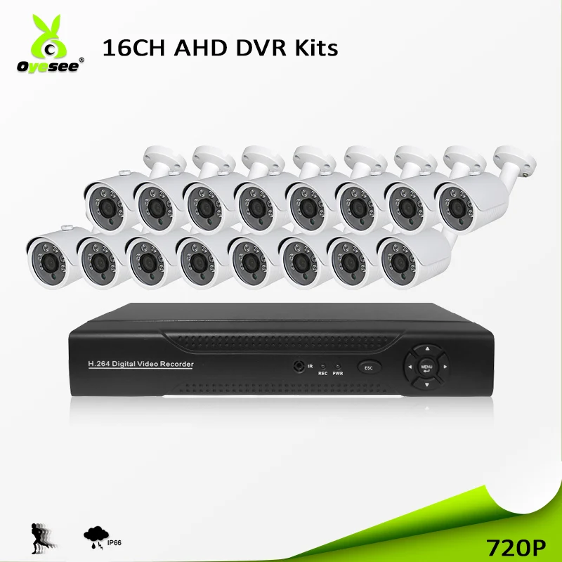 2018 New Model Cctv Security 16ch Bullet Ahd Camera Ip66 Home Ir 30m Surveillance Camera System H 264 With Instructions Buy Home Surveillance Camera System Product On Alibaba Com