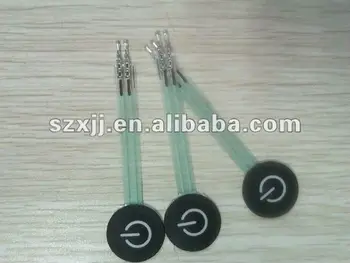 One Button On/ Off 3m High Bond Black Color Membrane Switch - Buy One ...