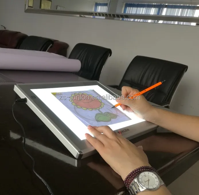 Junlon Light Box Led Tracing Pad Drawing Board A5