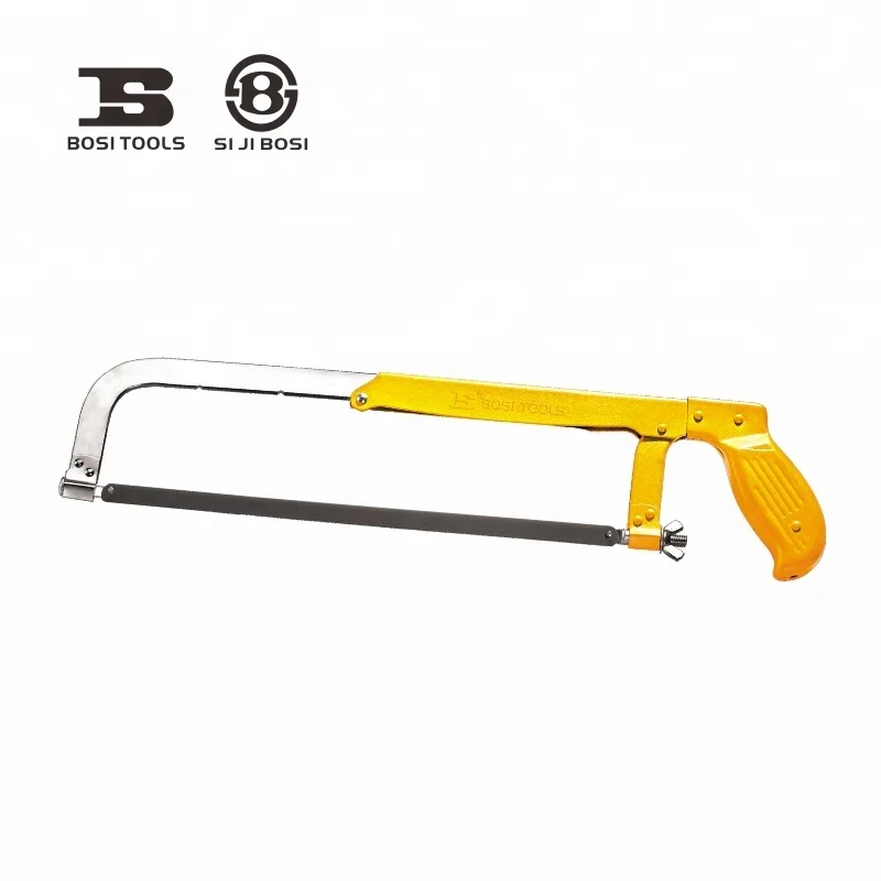 Factory sale portable hand saws tube aluminium alloy hacksaw frame hand saw kit