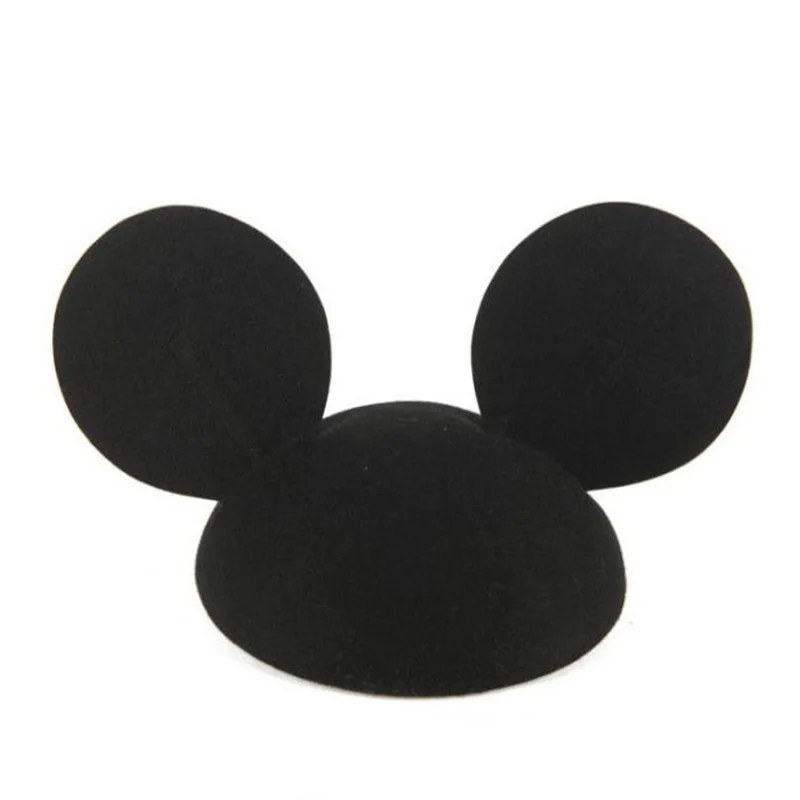Cute Wool Felt Big Large Mouse Ear Hats 