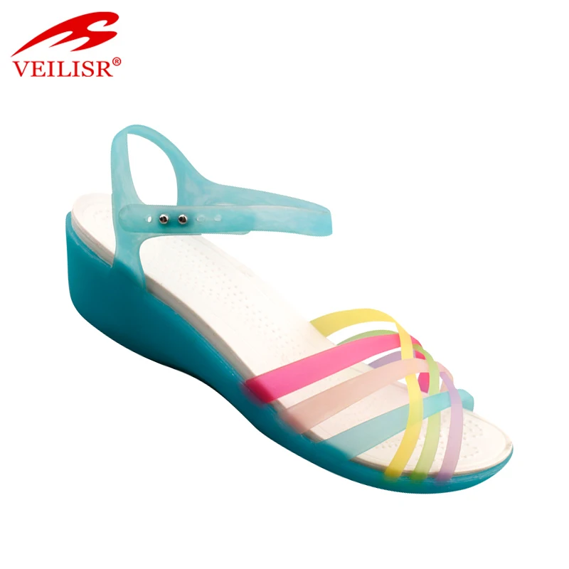 jelly wedge sandals