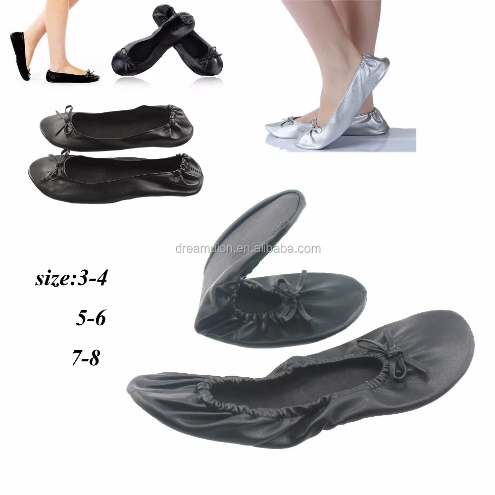 flat foldable shoes