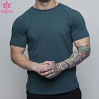 Shirt T Mens Fitness T-shirt Custom Active Men Fitness Shirt Breathable Cotton Gym T Shirt