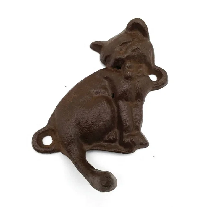 Retro Creative Cat Tail Cast Iron