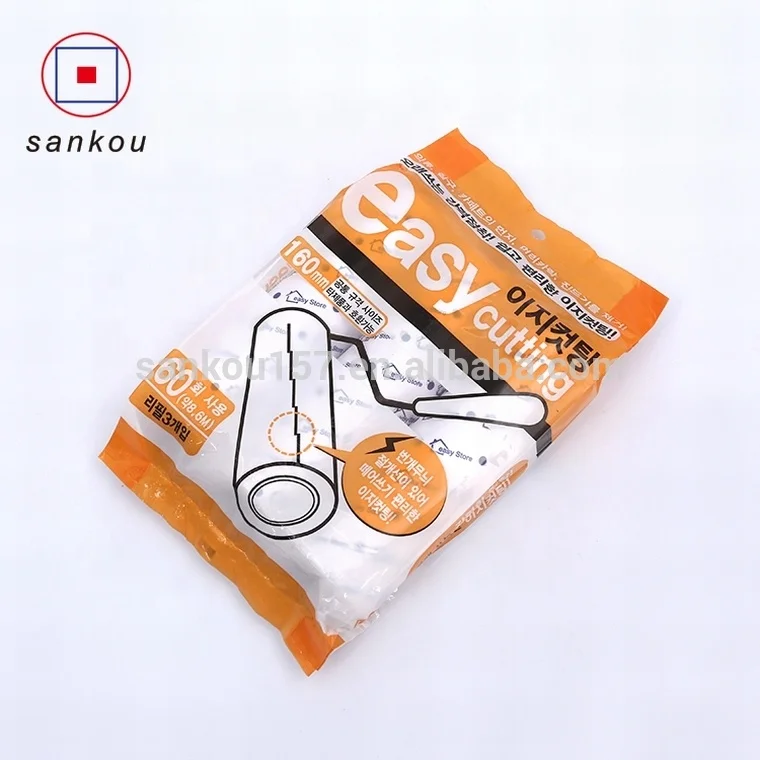 Высококачественная продукция цилиндрическая форма запасная лента щетка для пыли оптовая продажа бумажный ворс липкий ролик очиститель