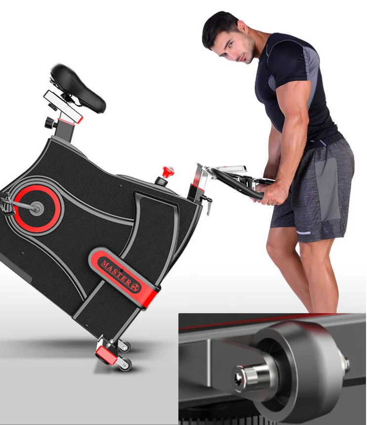 2019 тренажерный зал коммерческий фитнес для помещений бесшумный бытовой велосипед вращающийся велосипед