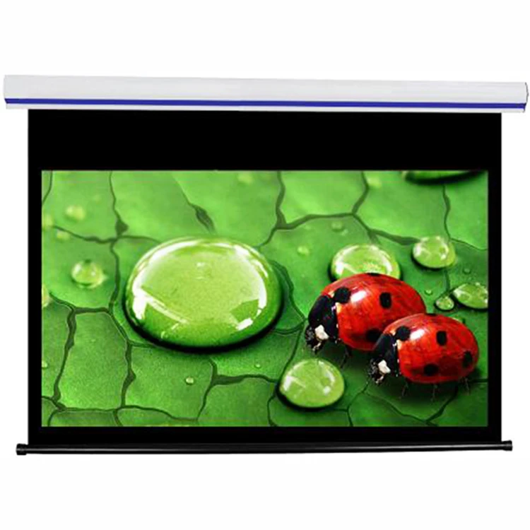 家庭用フルhdグラスファイバー複合スクリーン素材電動プロジェクタースクリーン Buy プロジェクタースクリーン 電動プロジェクタースクリーン フルhdプロジェクタースクリーン Product On Alibaba Com