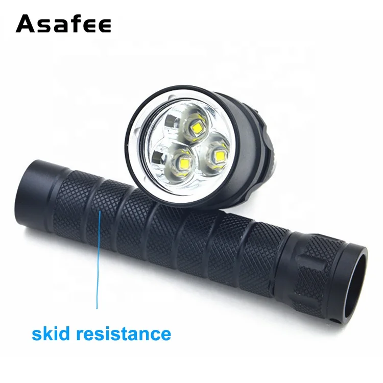 Водонепроницаемый подводный светодиодный фонарик для дайвинга 2400 лм