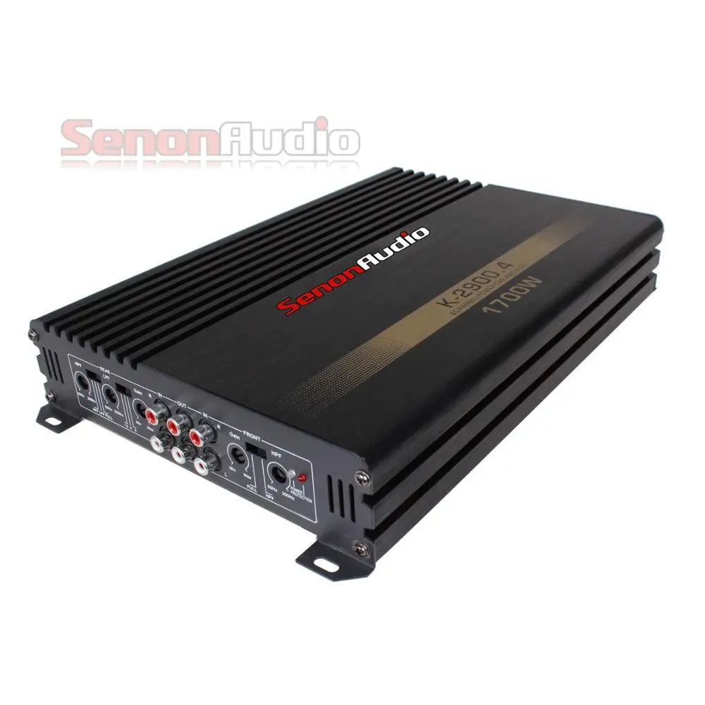 カーオーディオABクラス4chアンプ DC12V 4チャンネルクラスABカーステレオパワーアンプ、カーオーディオ