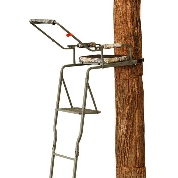 TS006 16.5' One Man Hunting Ladder Stand Steel Tree Stand