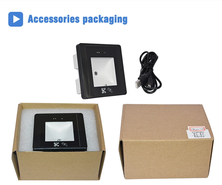 Wiegand TTL RS232 RS485 ID Card QR Code Reader - HM20-ID