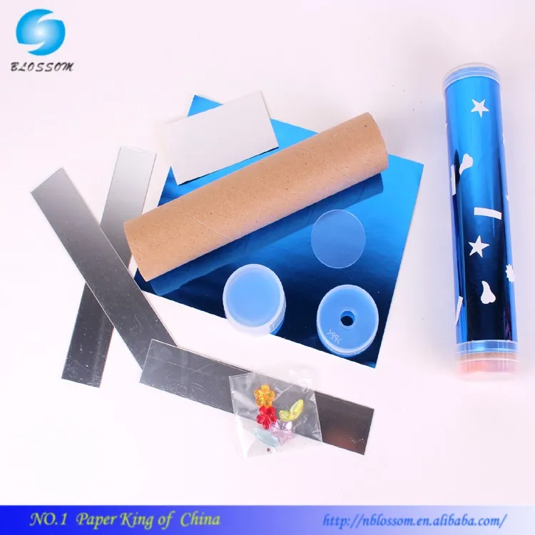 Лидер продаж 2017, рекламный дизайн, крашеная бумага, Волшебный мини-калейдоскоп «сделай сам»