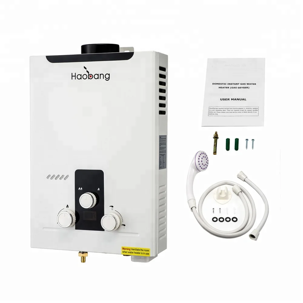 Source 12L Open Flue Type Low Pressure Gas Water Heater,Burner Automatic  Ignition Gas Geyser on m.alibaba.com