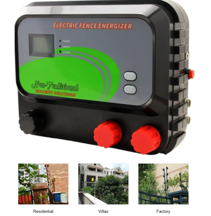 Wireless Remote Electric Fence Controller for Home Security and Alarm