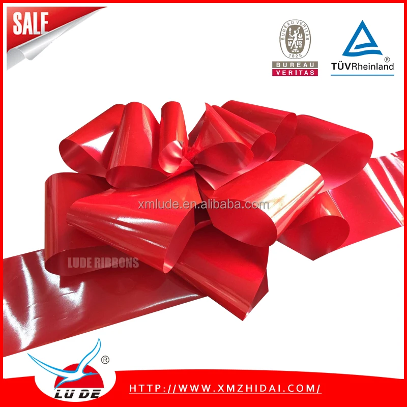 Fiocco per Auto Grande Rosso, Fiocco Gigante per Auto, Fiocco di Compleanno Fiocco Rosso Grande Fiocchi di Natale per Auto Confezioni Regalo Fiocco Regalo Grande (30 Inches