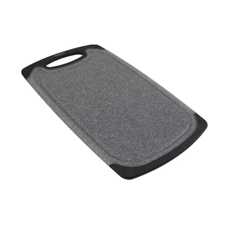 Многофункциональный набор из 3 предметов мраморный внешний вид дизайн индекс цвета кухонная пластиковая разделочная доска