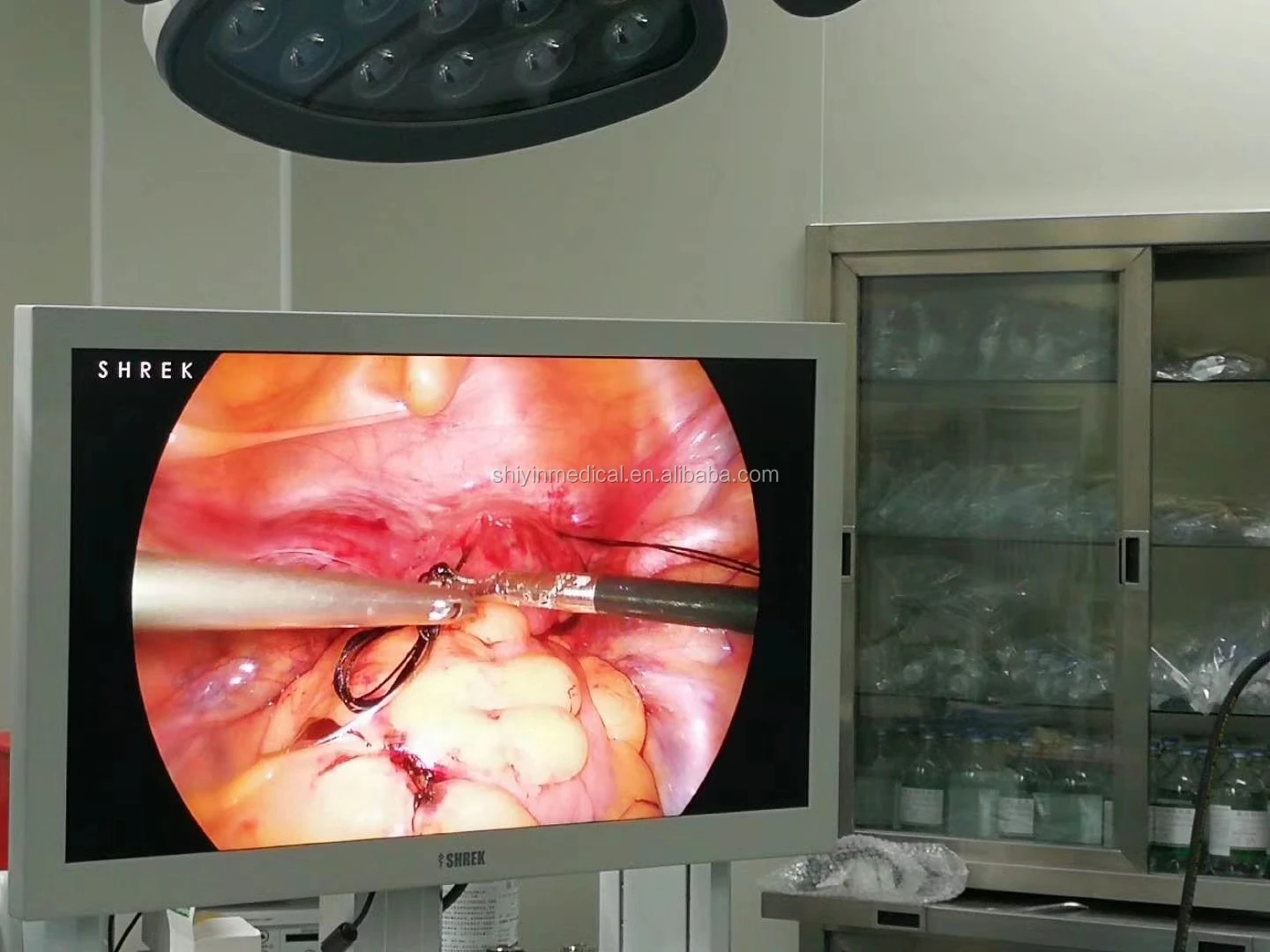 Complete Tower Including All Instruments for Cystoscopy