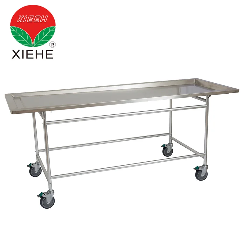 High quality stainless steel autopsy table price