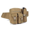 D5column Outdoor Sport Tactical Molle Pouch Camping Fishing Hunting Travel Hiking Waist Bag Military Messenger Bag