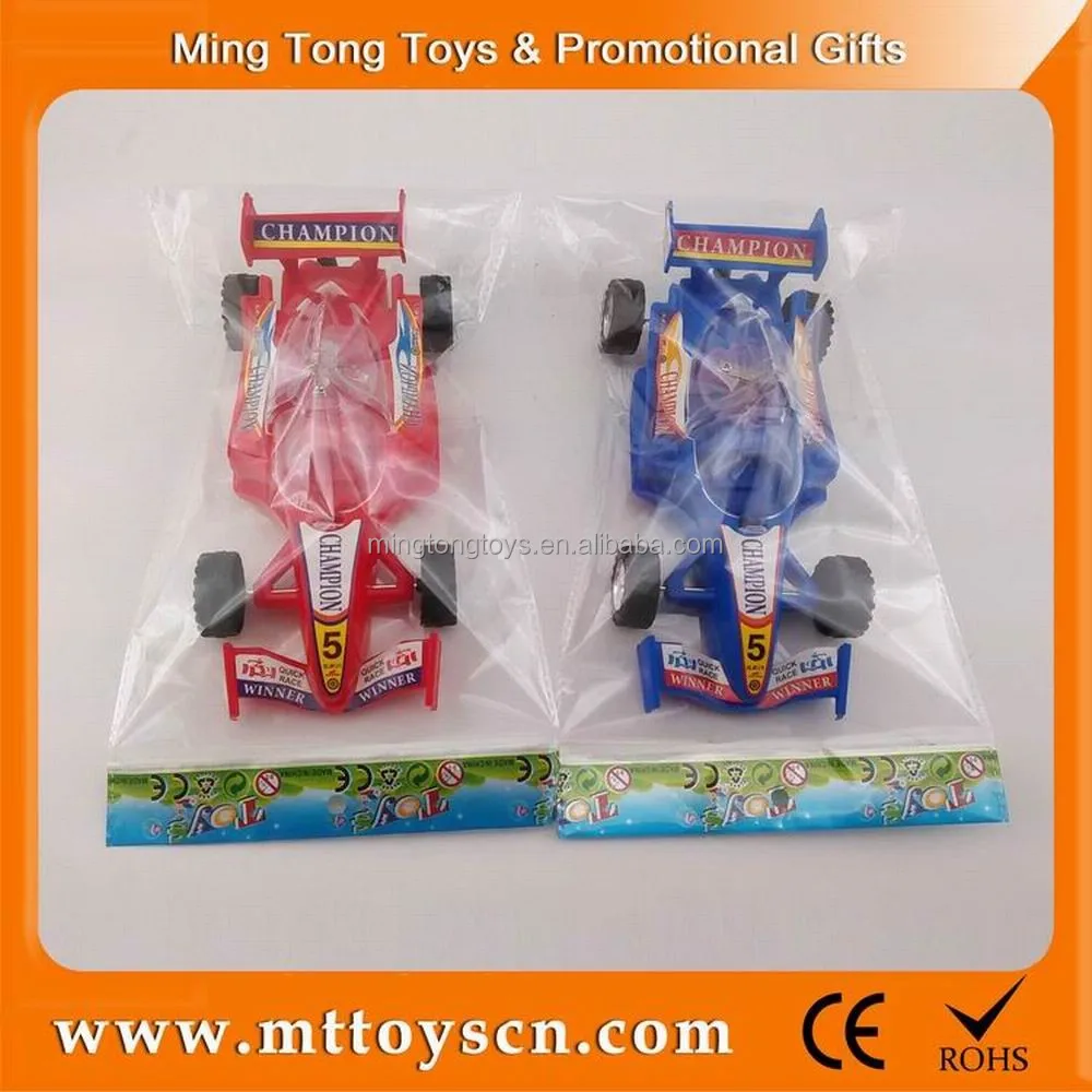 Promotion Plastic Light Pull String Car Toy Candy With Candy Inside