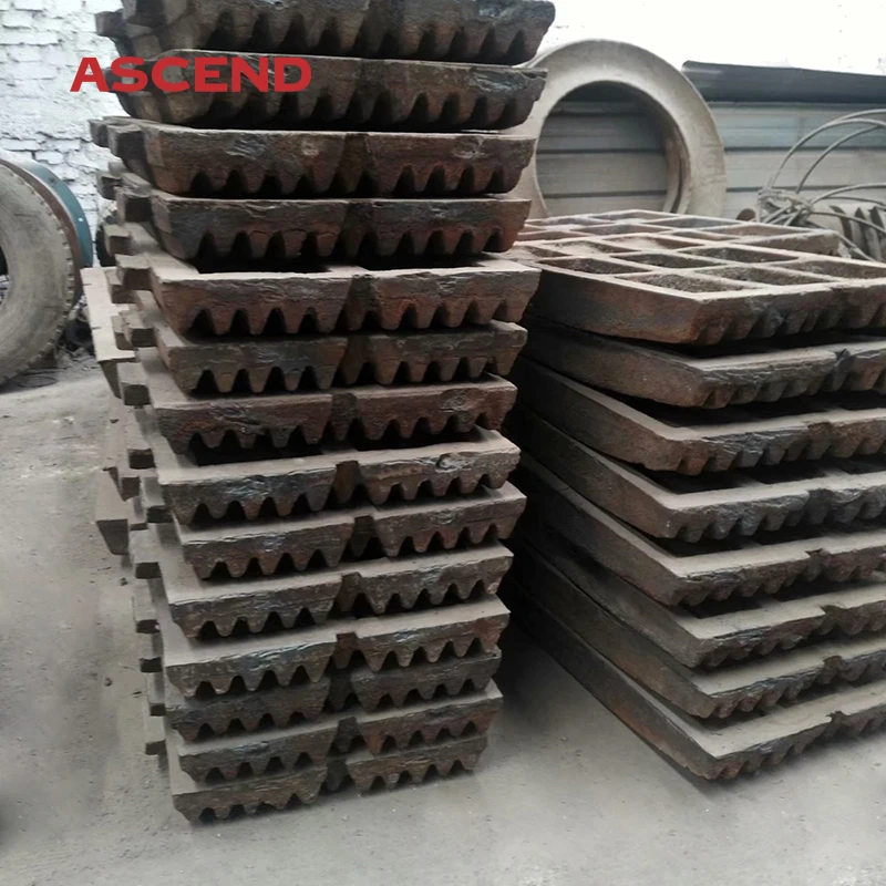 
Прямая поставка с завода, индивидуальная OEM дробилка для литья, фиксированная и подвижная износостойкая пластина 