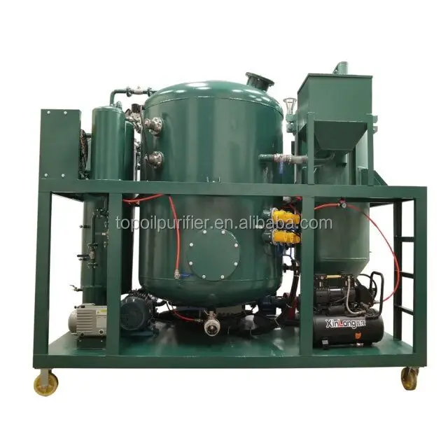 Fuel Oil Purification Decolorization Machine Decolorizing Red diesel Equipped with Pressure protection Device