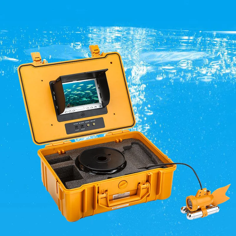 20m Cable Cctv Underwater Fishing Camera Sony Ccd 24 Pcs Led Lights