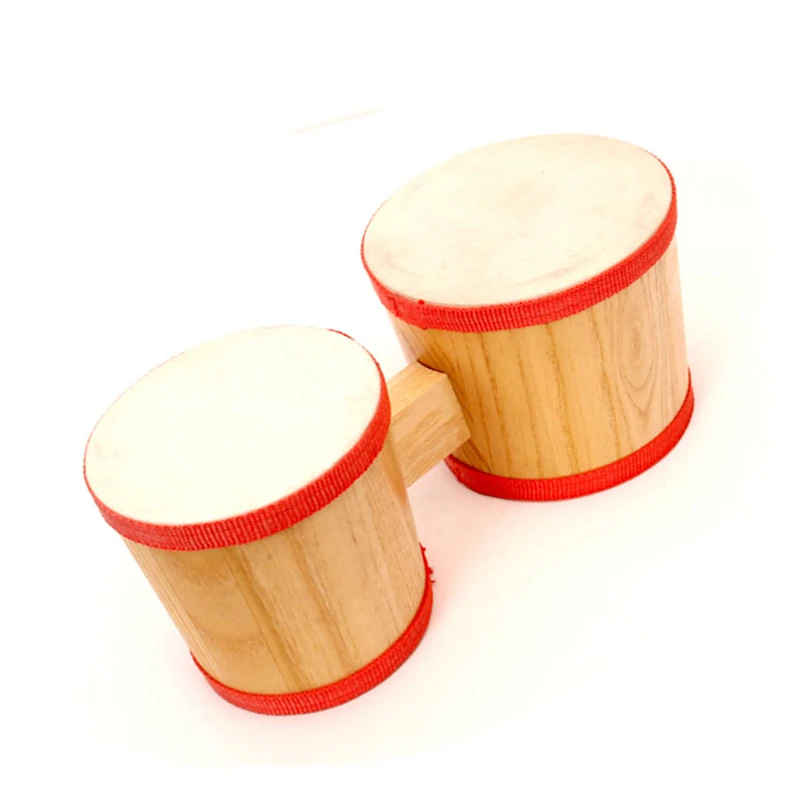 Instrumentos de percusión de alta calidad china Instrumentos musicales  infantiles tambores Bongo - China El tambor Bongo y China precio