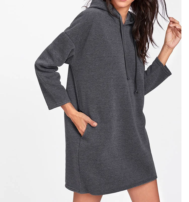 hooded sweatshirt dress wholesale