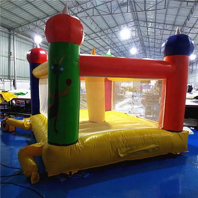 Mini air Bouncer Inflatable Bouncy Castle  Jumping Bounce House for Kids Play