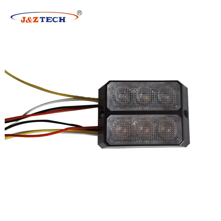 Двухрядная светодиодная сигнальная лампа и вспышка со светодиодной подсветкой