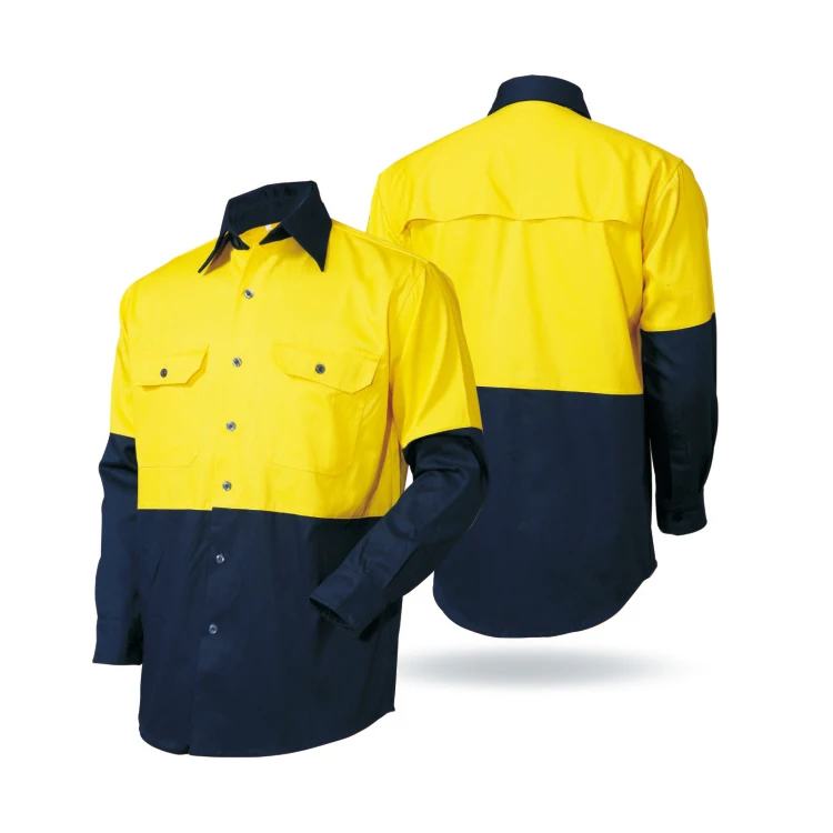 long sleeve safety work shirts